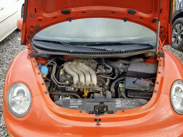 3VWCK21CX3M415952 - 2003 VOLKSWAGEN NEW BEETLE 橙色 照片 7