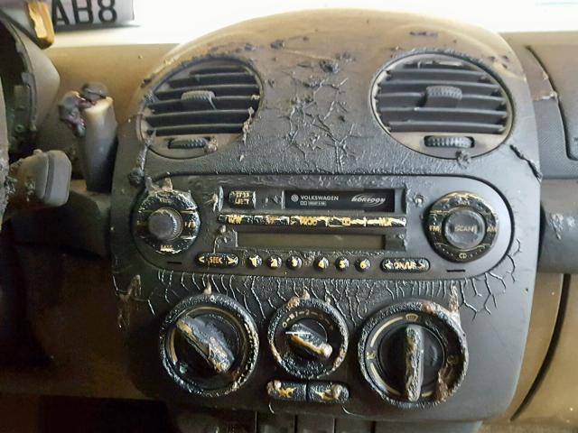 3VWCK21CX3M415952 - 2003 VOLKSWAGEN NEW BEETLE 橙色 照片 9