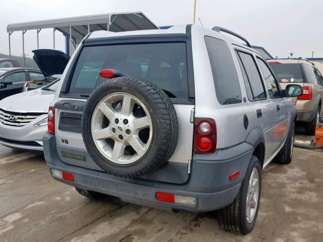 SALNE22232A390437 - 2002 LAND ROVER FREELANDER SILVER photo 4