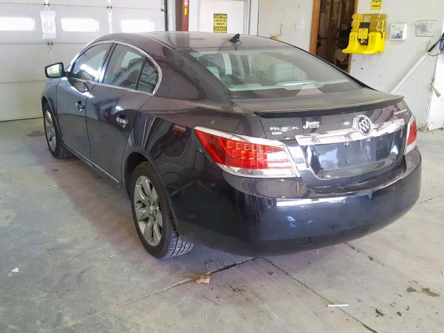 1G4GD5GG1AF296479 - 2010 BUICK LACROSSE C BLACK photo 3