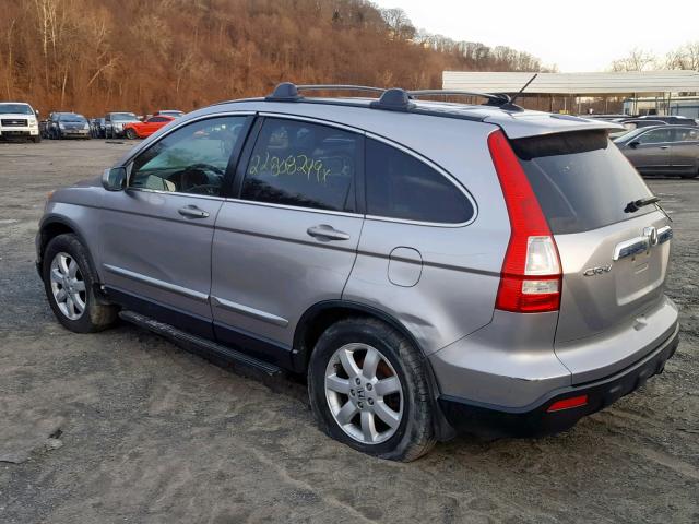 JHLRE48717C053870 - 2007 HONDA CR-V EXL SILVER photo 3