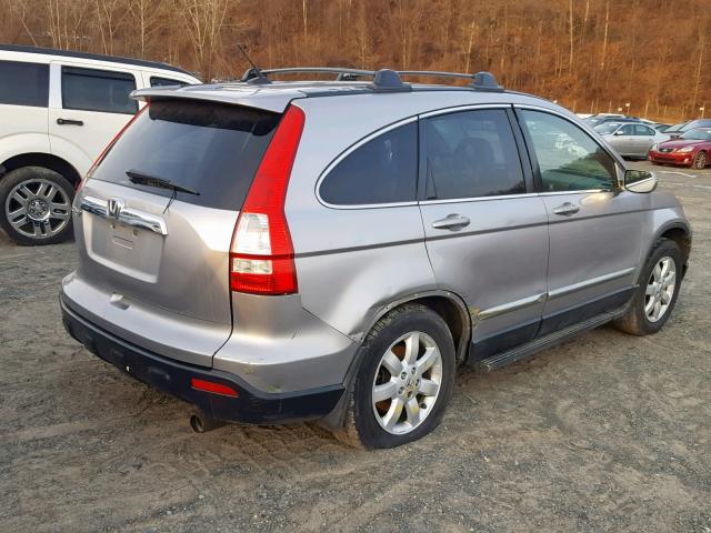 JHLRE48717C053870 - 2007 HONDA CR-V EXL SILVER photo 4