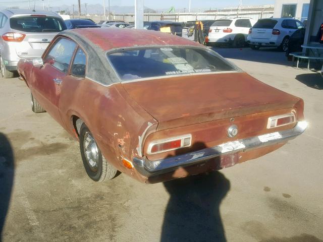 2K91T168591 - 1972 FORD MAVERICK MAROON photo 3