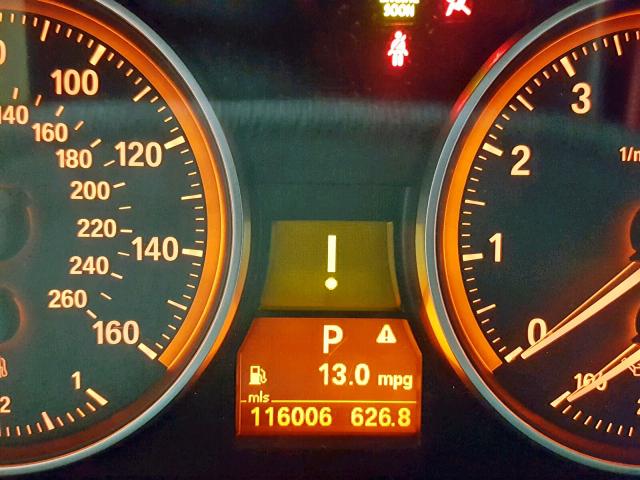 WBAKF9C5XBE619758 - 2011 BMW 335 XI BLACK photo 8