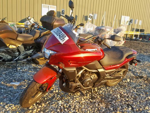 JH2RC6948EK000435 - 2014 HONDA CTX700 D RED photo 2