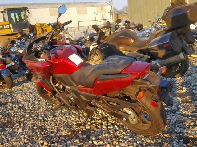 JH2RC6948EK000435 - 2014 HONDA CTX700 D RED photo 3