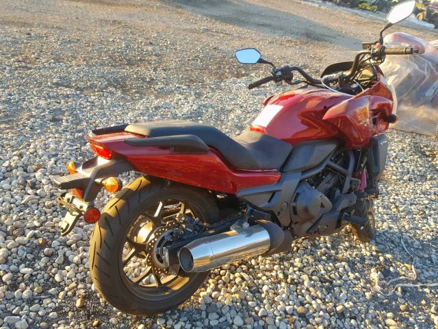 JH2RC6948EK000435 - 2014 HONDA CTX700 D RED photo 4