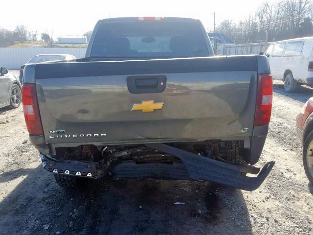 1GCRKSE34BZ329590 - 2011 CHEVROLET SILVERADO GRAY photo 9