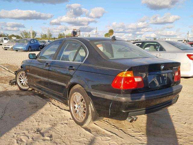 WBAAV53491JS94539 - 2001 BMW 330 I BLACK photo 3