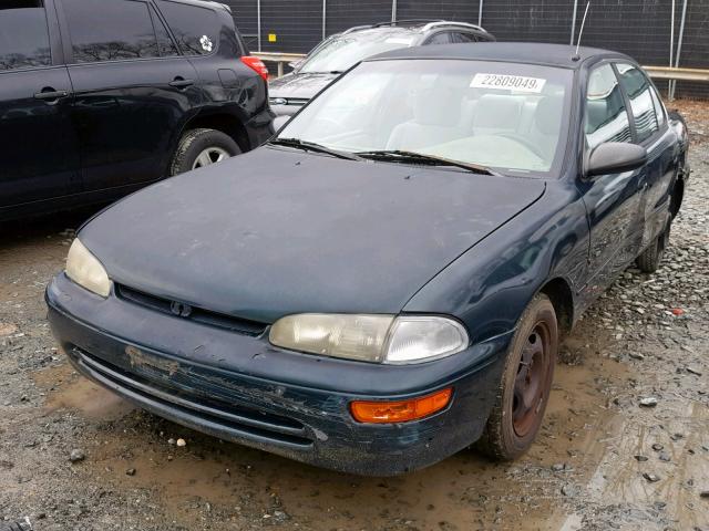 1Y1SK5261VZ462034 - 1997 GEO PRIZM BASE 绿色 照片 2