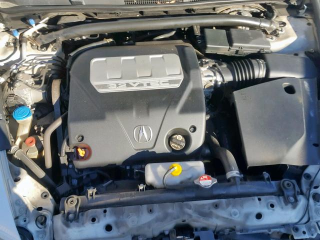 19UUA66258A046926 - 2008 ACURA TL WHITE photo 7