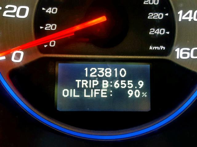 19UUA66258A046926 - 2008 ACURA TL WHITE photo 8