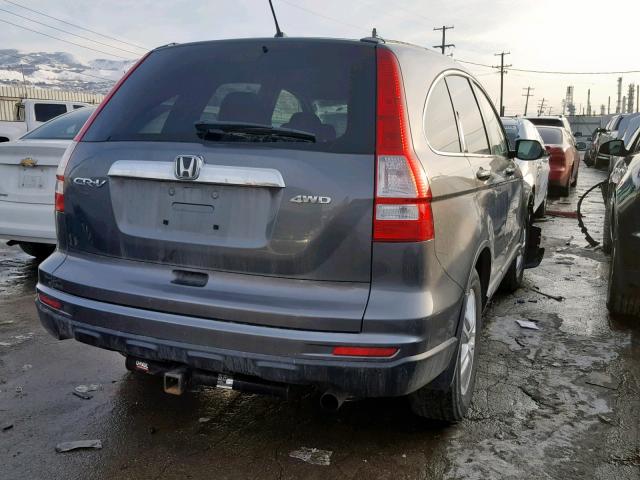 5J6RE4H58AL095580 - 2010 HONDA CR-V EX 灰色 照片 4