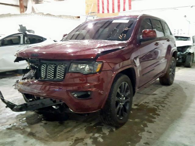 1C4RJFAG3HC814950 - 2017 JEEP GRAND CHER 栗色 照片 2