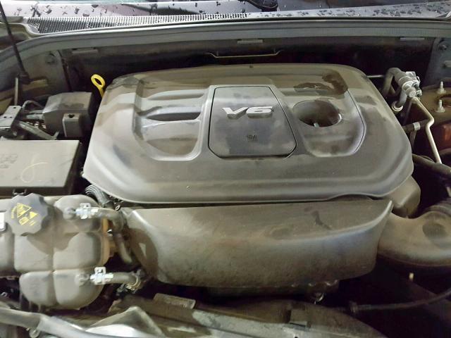 1C4RJFAG3HC814950 - 2017 JEEP GRAND CHER 栗色 照片 7