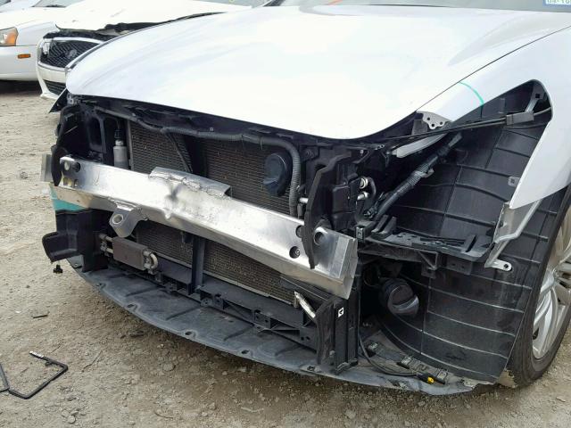 JN1CV6AP9DM306242 - 2013 INFINITI G37 BASE SILVER photo 9
