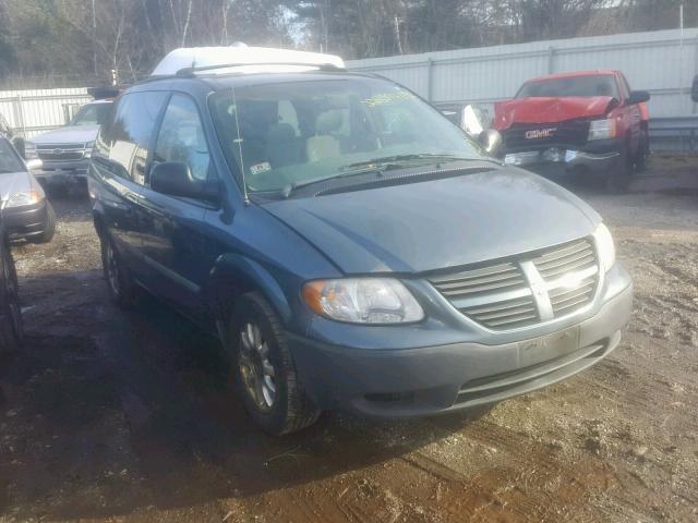 1D4GP25R36B713231 - 2006 DODGE CARAVAN SE GRAY photo 1