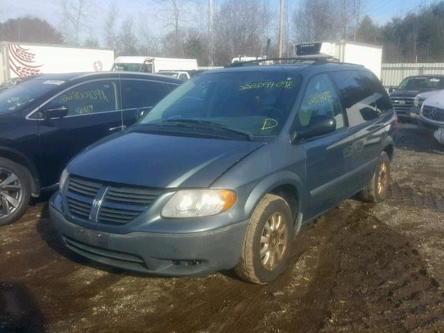 1D4GP25R36B713231 - 2006 DODGE CARAVAN SE GRAY photo 2