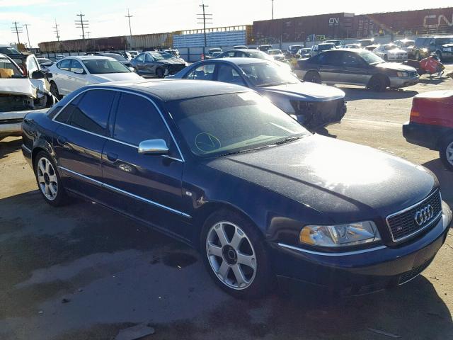 WAUGU44D52N000957 - 2002 AUDI S8 QUATTRO BLACK photo 1