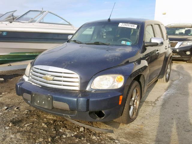 3GNDA23D48S519296 - 2008 CHEVROLET HHR LT BLUE photo 2