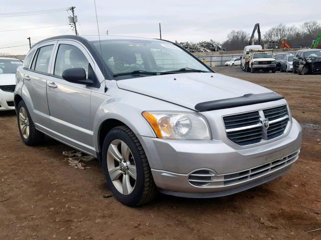 1B3CB4HA2AD552767 - 2010 DODGE CALIBER SX SILVER photo 1