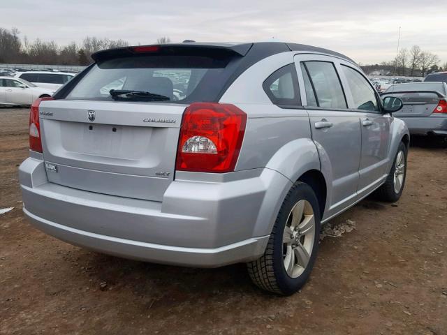 1B3CB4HA2AD552767 - 2010 DODGE CALIBER SX SILVER photo 4