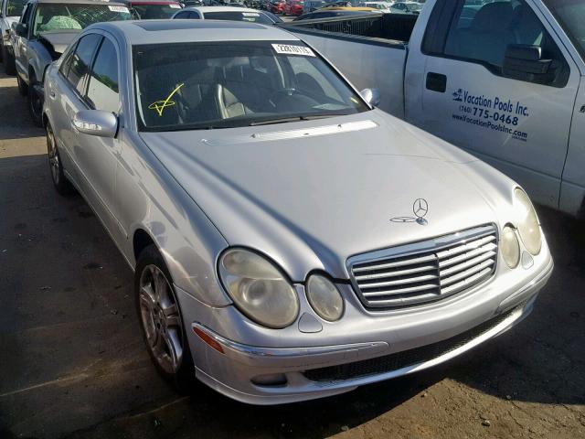 WDBUF56J76A976632 - 2006 MERCEDES-BENZ E 350 SILVER photo 1