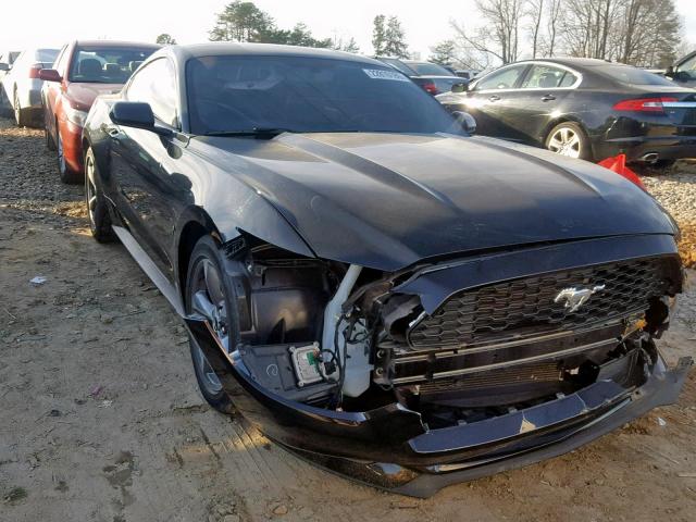 1FA6P8AM9G5264231 - 2016 FORD MUSTANG BLACK photo 1