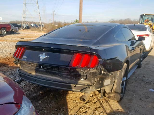 1FA6P8AM9G5264231 - 2016 FORD MUSTANG BLACK photo 4