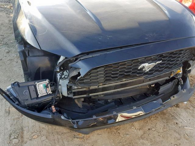 1FA6P8AM9G5264231 - 2016 FORD MUSTANG BLACK photo 9