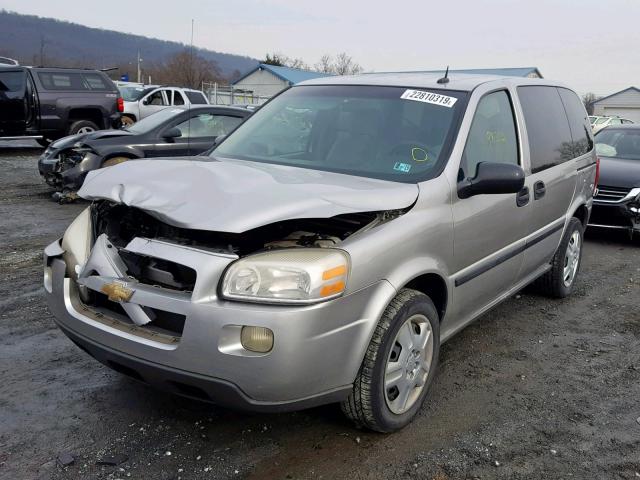 1GNDU23157D139265 - 2007 CHEVROLET UPLANDER L SILVER photo 2