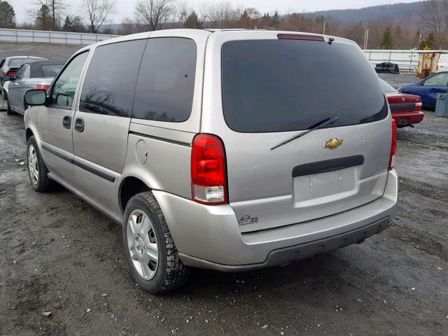 1GNDU23157D139265 - 2007 CHEVROLET UPLANDER L SILVER photo 3