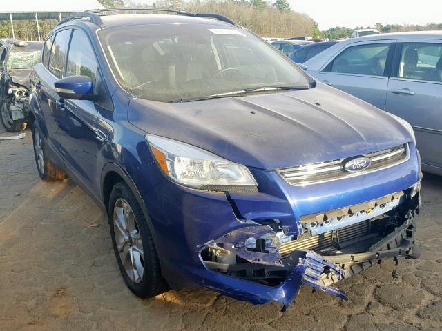 1FMCU0HX6DUB50594 - 2013 FORD ESCAPE SEL 蓝色 照片 1