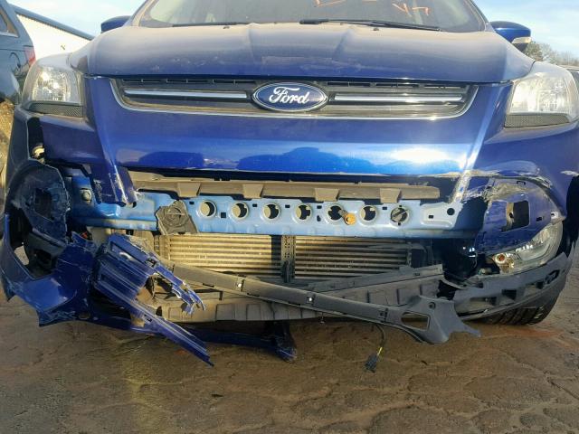 1FMCU0HX6DUB50594 - 2013 FORD ESCAPE SEL 蓝色 照片 9