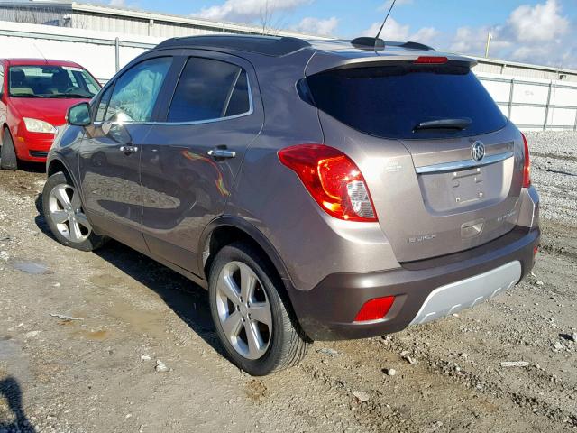 KL4CJASBXFB095897 - 2015 BUICK ENCORE TAN photo 3