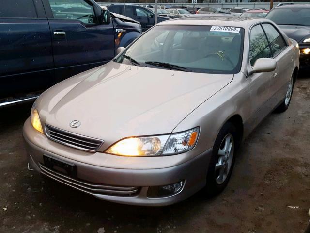 JT8BF28G215108546 - 2001 LEXUS ES 300 BEIGE photo 2