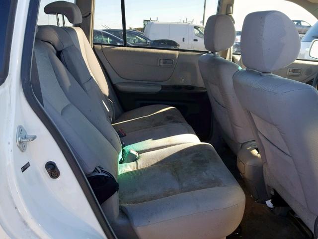 JTEDW21A160005246 - 2006 TOYOTA HIGHLANDER WHITE photo 6