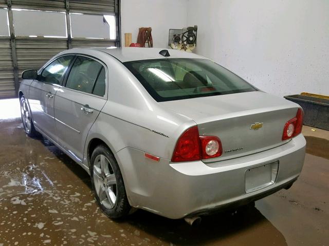 1G1ZF5E70CF164447 - 2012 CHEVROLET MALIBU 3LT ვერცხლისფერი ფოტო 3