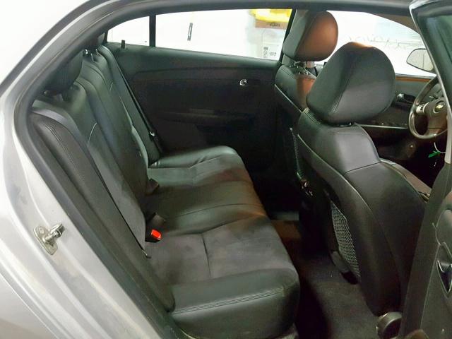 1G1ZF5E70CF164447 - 2012 CHEVROLET MALIBU 3LT ვერცხლისფერი ფოტო 6