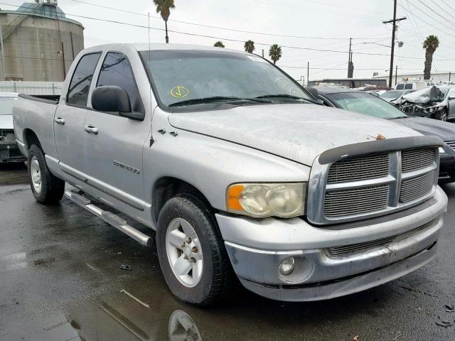 3D7HA18Z32G186887 - 2002 DODGE RAM 1500 GRAY photo 1