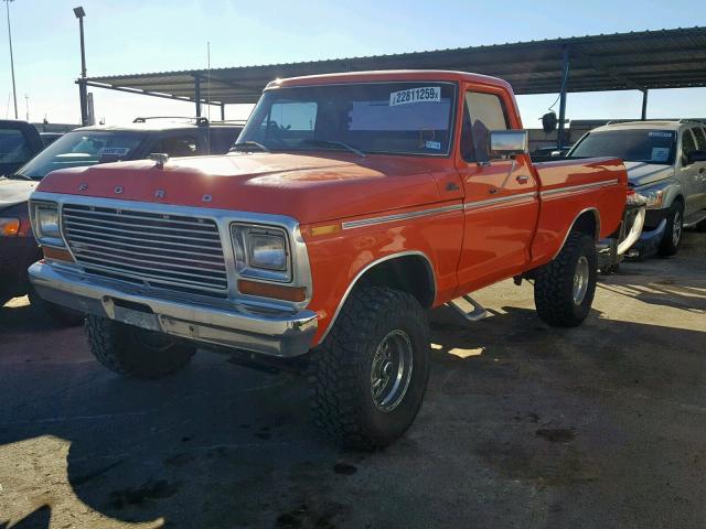 F145RGGS5114 - 1978 FORD F10  ORANGE photo 2