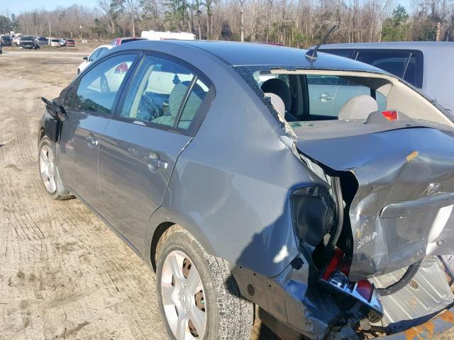 3N1AB61E78L664356 - 2008 NISSAN SENTRA 2.0 GRAY photo 3