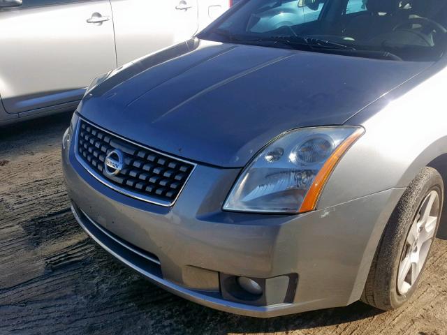 3N1AB61E78L664356 - 2008 NISSAN SENTRA 2.0 GRAY photo 7