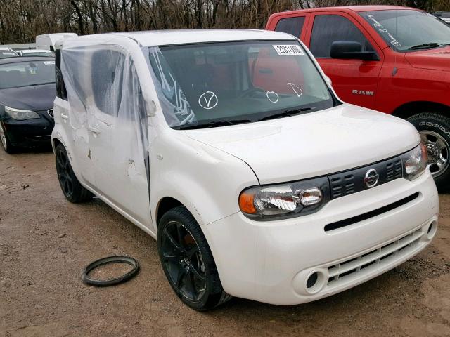 JN8AZ2KRXET352403 - 2014 NISSAN CUBE S WHITE photo 1