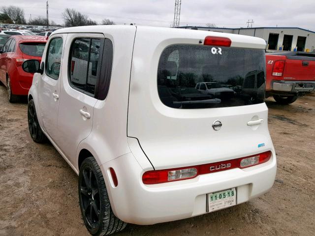 JN8AZ2KRXET352403 - 2014 NISSAN CUBE S WHITE photo 3