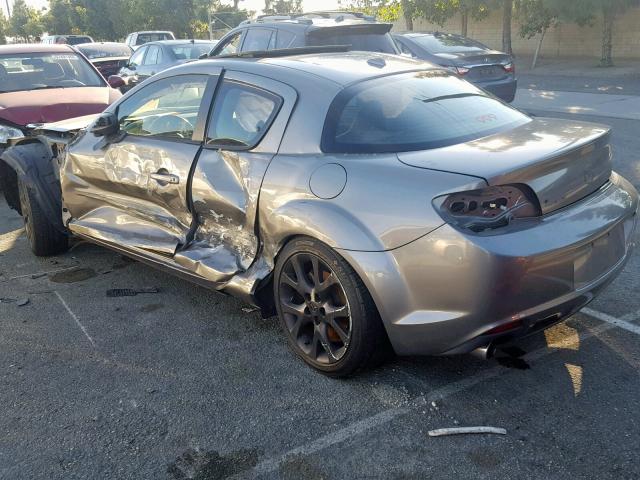 JM1FE17M190402357 - 2009 MAZDA RX8 SILVER photo 3