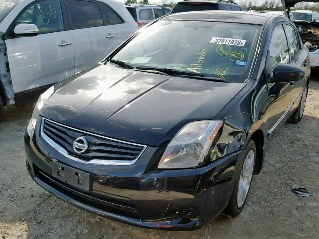 3N1AB6AP5CL709305 - 2012 NISSAN SENTRA 2.0 BLACK photo 2