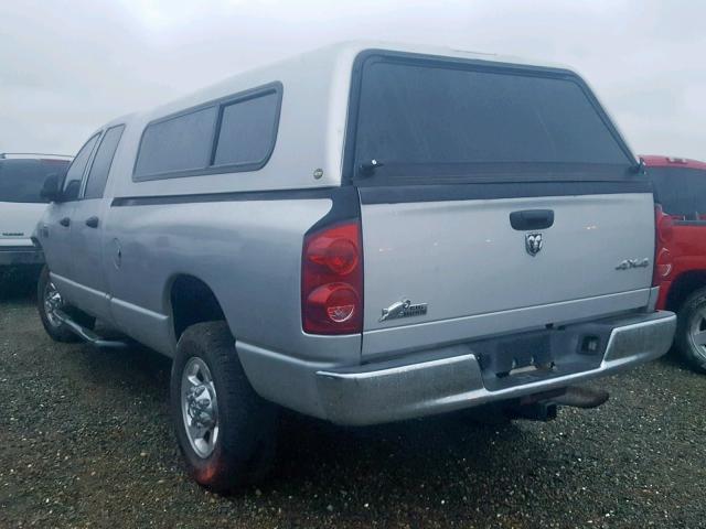 3D7KS28L39G531950 - 2009 DODGE RAM 2500 SILVER photo 3