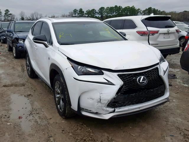 JTJYARBZ9H2069914 - 2017 LEXUS NX 200T WHITE photo 1