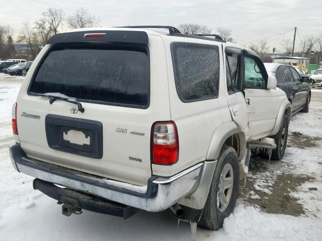 JT3HN86R610331230 - 2001 TOYOTA 4RUNNER SR WHITE photo 4